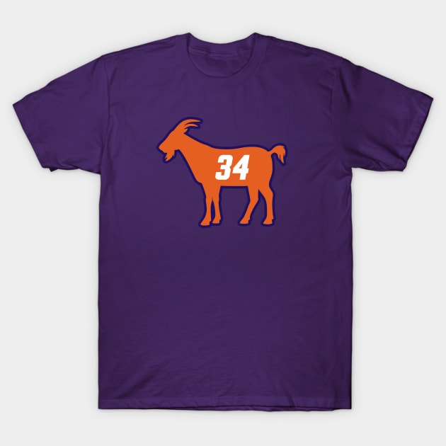 PHX GOAT - 34 - Purple T-Shirt by KFig21